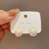 小众设计感高级耳环韩国2022年新款 潮女秋冬轻奢法式 耳钉耳饰耳圈