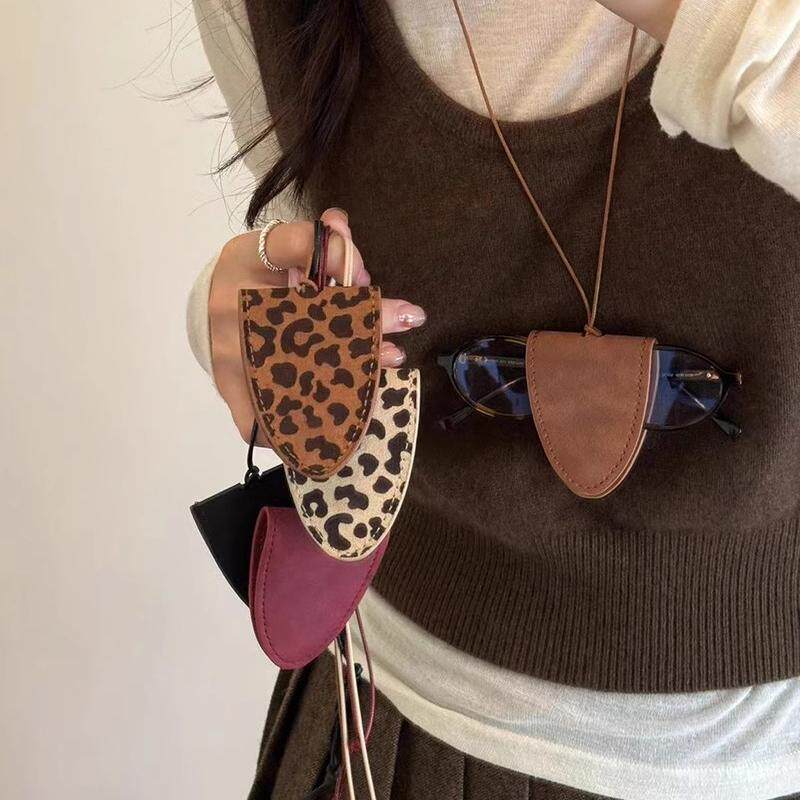 韩版皮质挂脖磁吸长款项链