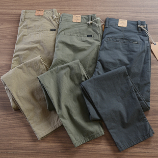 乱潮高端商务休闲裤男士2025新款夏季薄款男裤宽松弹力小直筒裤子