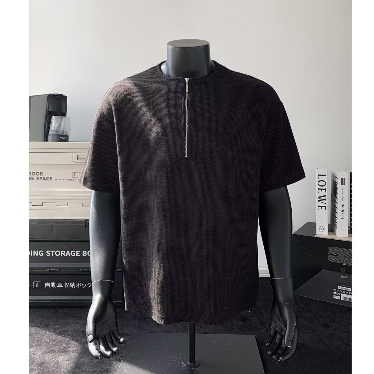 新款短袖t恤男夏季韩版潮流简约半袖上衣港风宽松休闲潮牌体恤衫