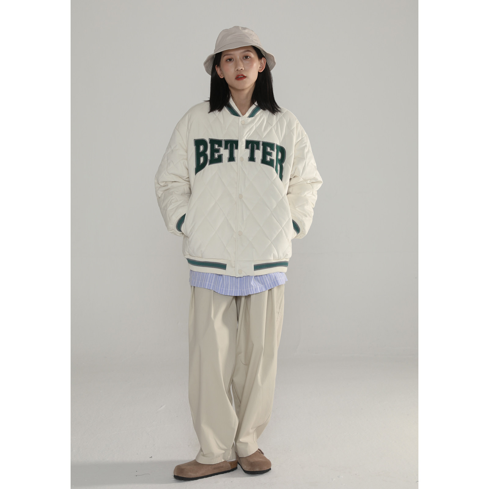 棒球服棉衣男秋冬季新款潮牌