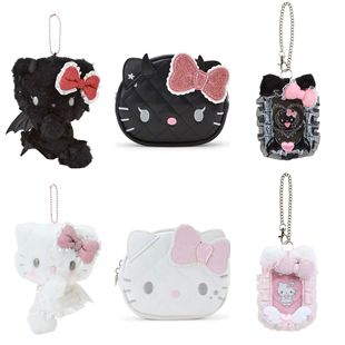 现货日本三丽鸥三丽鸥恶魔天使系列hellokitty玩偶挂件盲盒化妆包