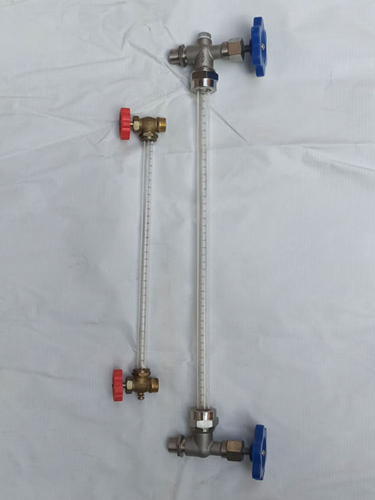 整套消防水池水箱简易液位显示器液位计管亚克力油位考克透明刻度