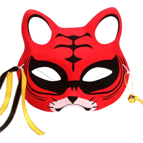 Тигр Год животных маски в основном вечеринка Tiger Cat Funny Dance