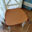 座垫 通用凉垫防水防油防滑纯色欧式 皮革马蹄形餐椅垫坐垫四季 夏季