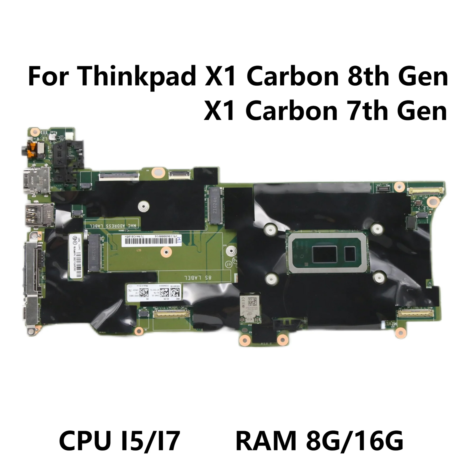 联想ThinkPad X1 carbon Gen6/7/8/Gen9 Gen8 Gen10/11/yoga 主板