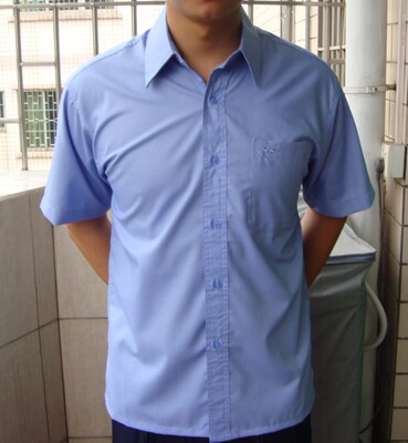 正装夏天短袖工作服工装商务休闲