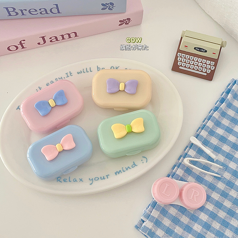 可爱小巧蝴蝶少女心伴侣盒