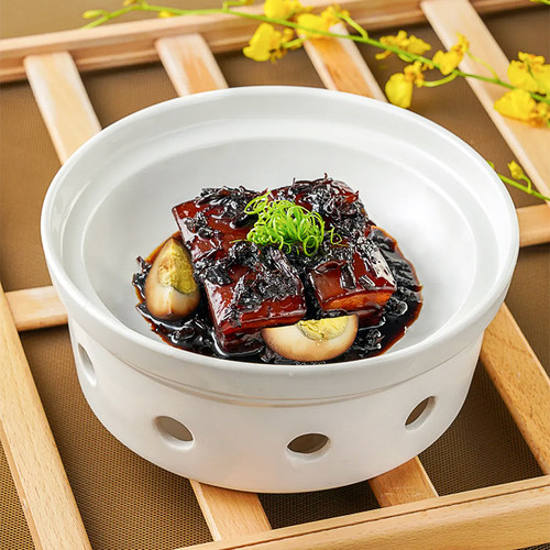 农家乐土家菜陶瓷吉祥炒菜明炉