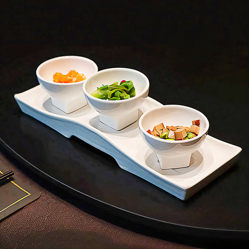 餐具农家乐陶瓷特色三连小吃