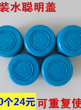 纯净水桶盖子桶装水重复性桶盖矿泉水瓶盖18.9升饮水机蓝色聪明盖