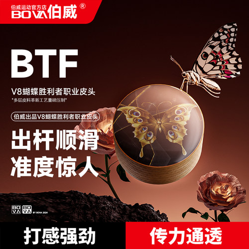 伯威V8蝴蝶皮头胜利者皮头