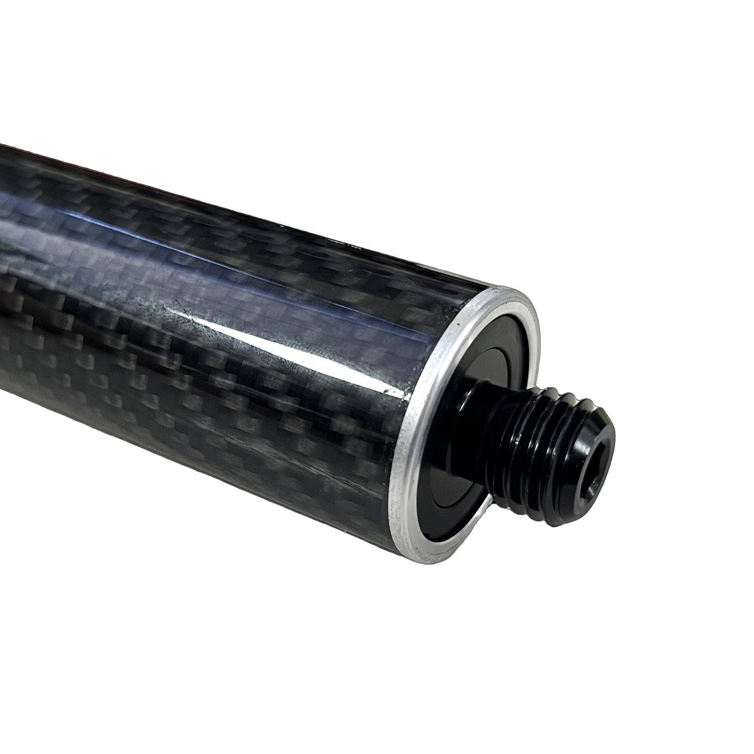 JF球杆碳纤维加长器台球杆延长JFLOWERS15cm加长器大头杆加长器