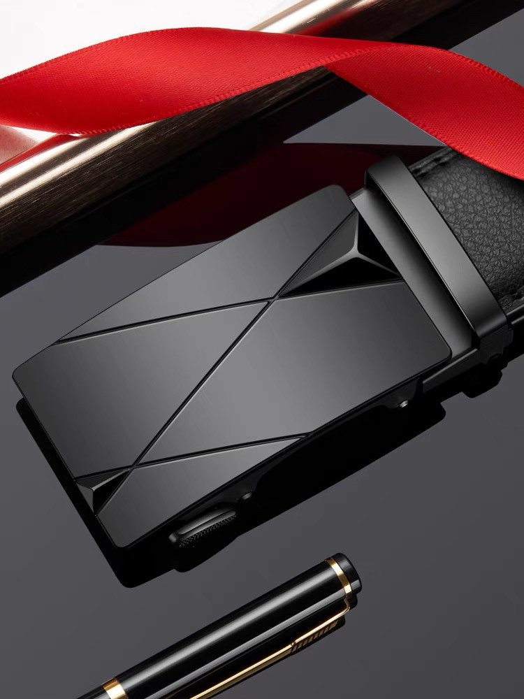 皮带男真皮潮男自动扣韩版裤带青年时尚潮腰带年轻人休闲商务个性