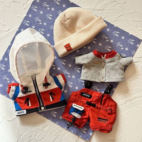 套装原创不含拼色娃labubu娃衣