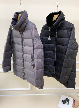 2022 御寒暖衣，温暖如被子，充绒量多，蒙系长袖羽绒服外套女。