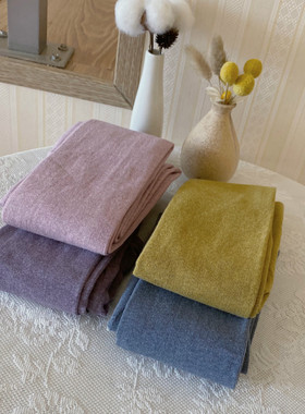 AY To films秋冬500D温柔莫兰迪显瘦微压燕麦色打底连裤袜美腿袜