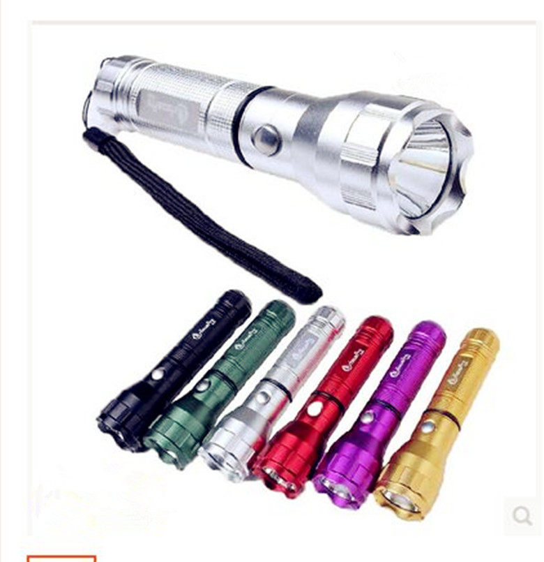 强光手电筒18650可充电家用骑行直充户外LED强光超亮家用检修用