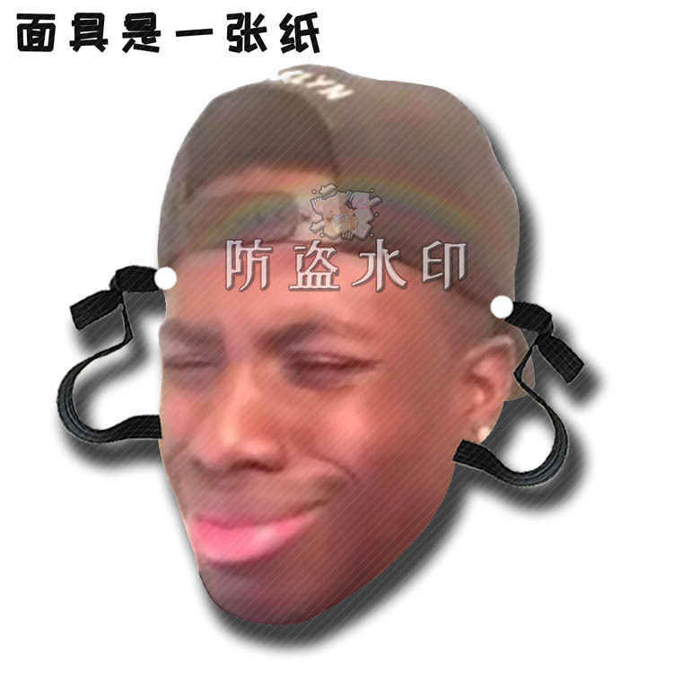 吴秀波黄晓明定制抖音同款面具图片