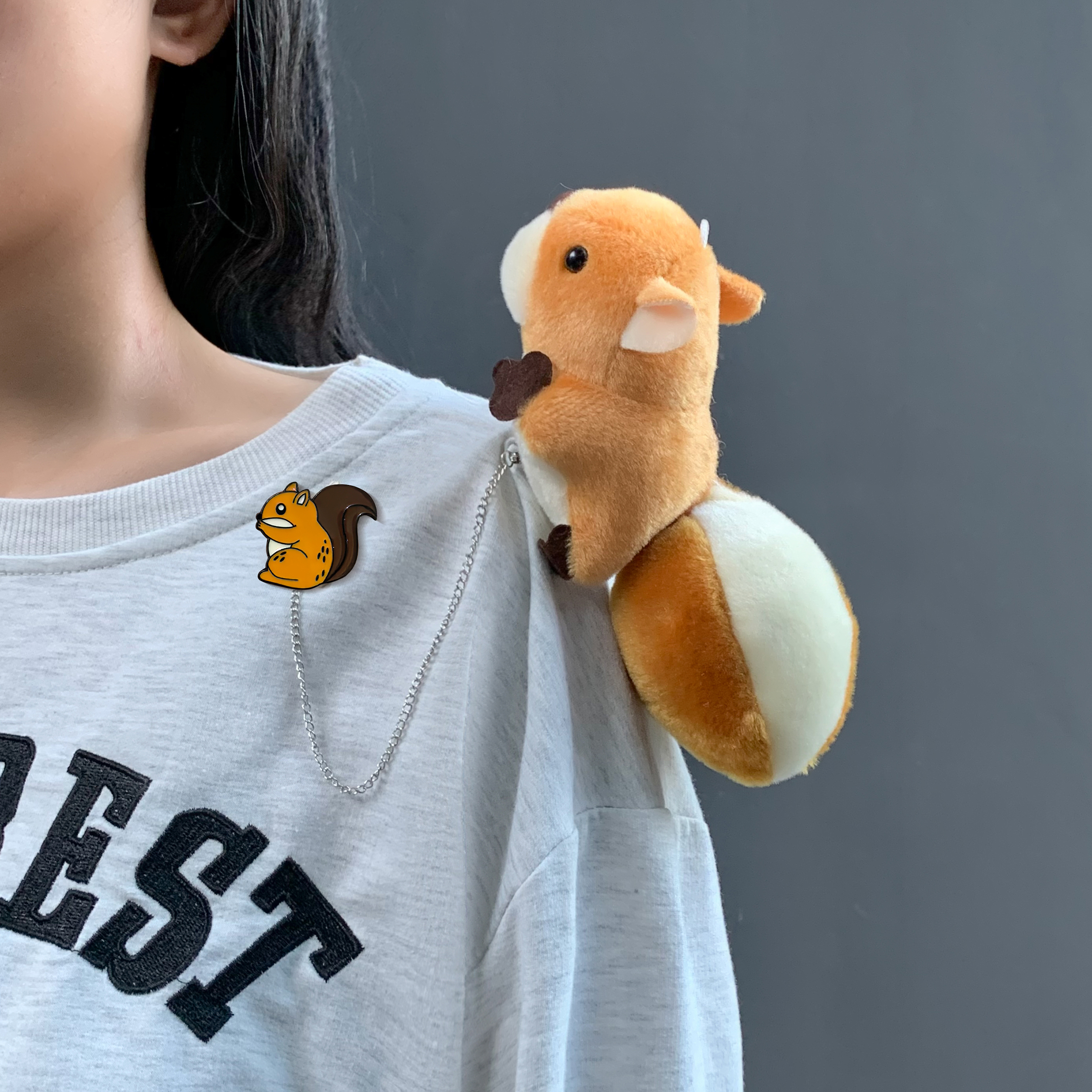 2025新款安然卡通胸针