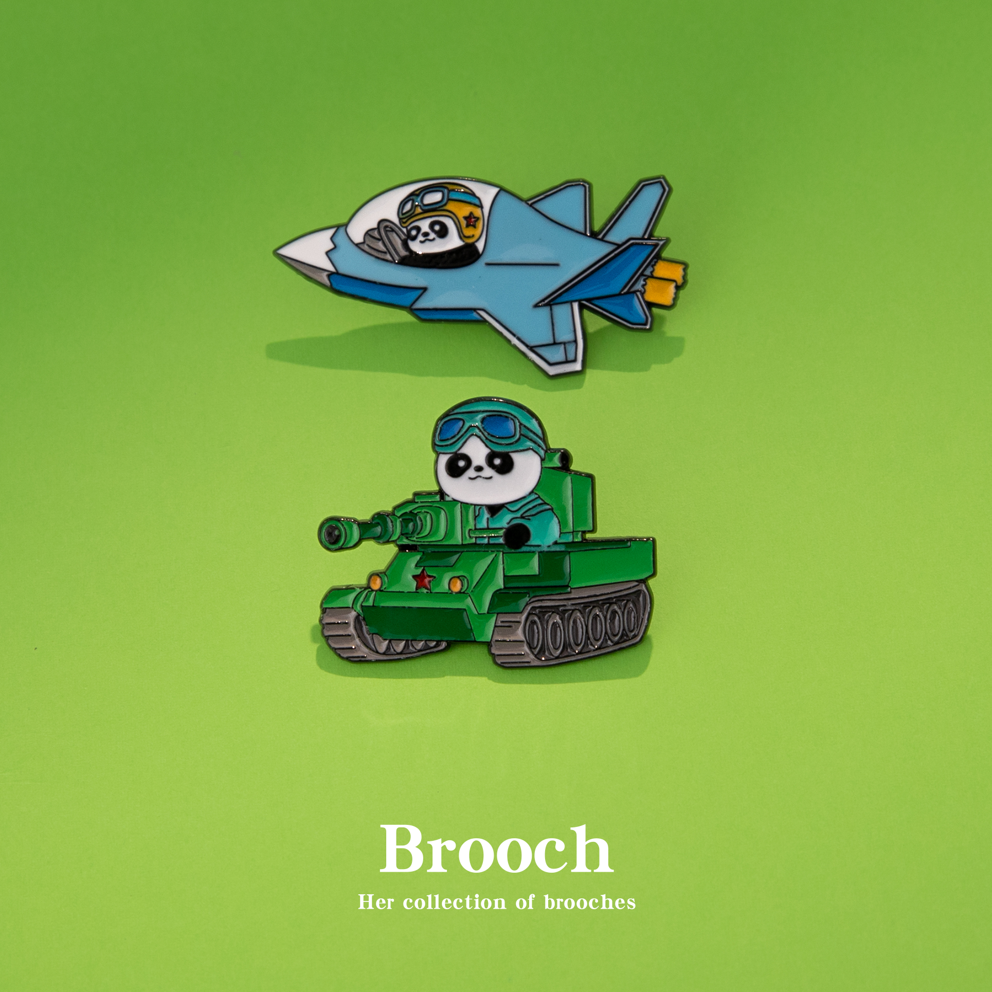 2025新款安然卡通胸针