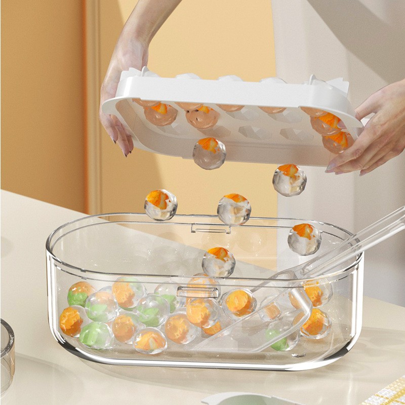 夏季制冰盒多层可手提制冰格冰块模具食品级制冰球容器大容量