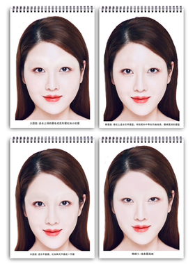 半永久画眉纹绣彩妆眉毛模板化妆