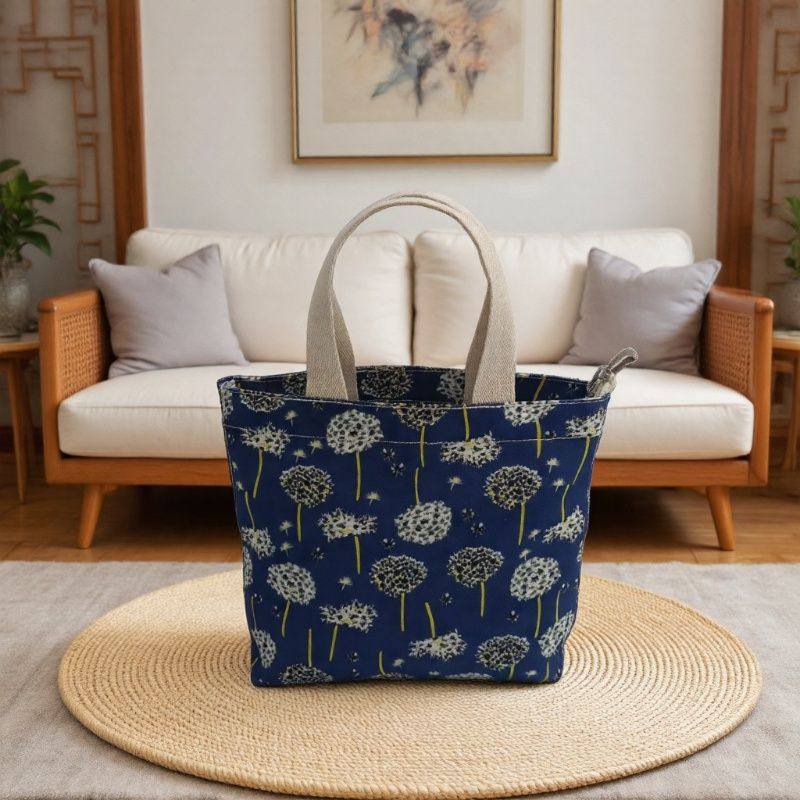 韩版简约印花迷你帆布手提包小清新文艺小托特包上班休闲小布包,箱包皮具/热销女包/男包,时尚帆布包,淘宝优惠券,粉丝福利购,淘宝优惠卷