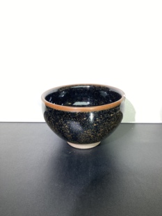 建窑建盏原矿原釉将军星空和禅定青蓝毫主人建盏茶盏茶杯