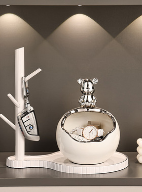 新居入伙玄关摆件鞋柜客厅新家桌面装饰品