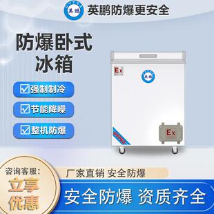 冷柜 防爆冰箱冷藏冷冻实验室化工厂房医药工业冰柜防爆卧式