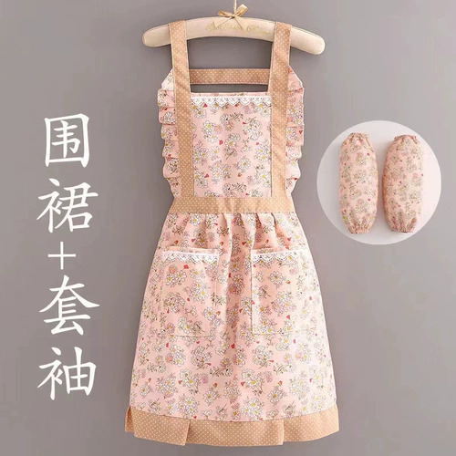 Фартук, милая юбка, дышащий износостойкий искусственный рабочий наряд маленькой принцессы, в западном стиле, в корейском стиле