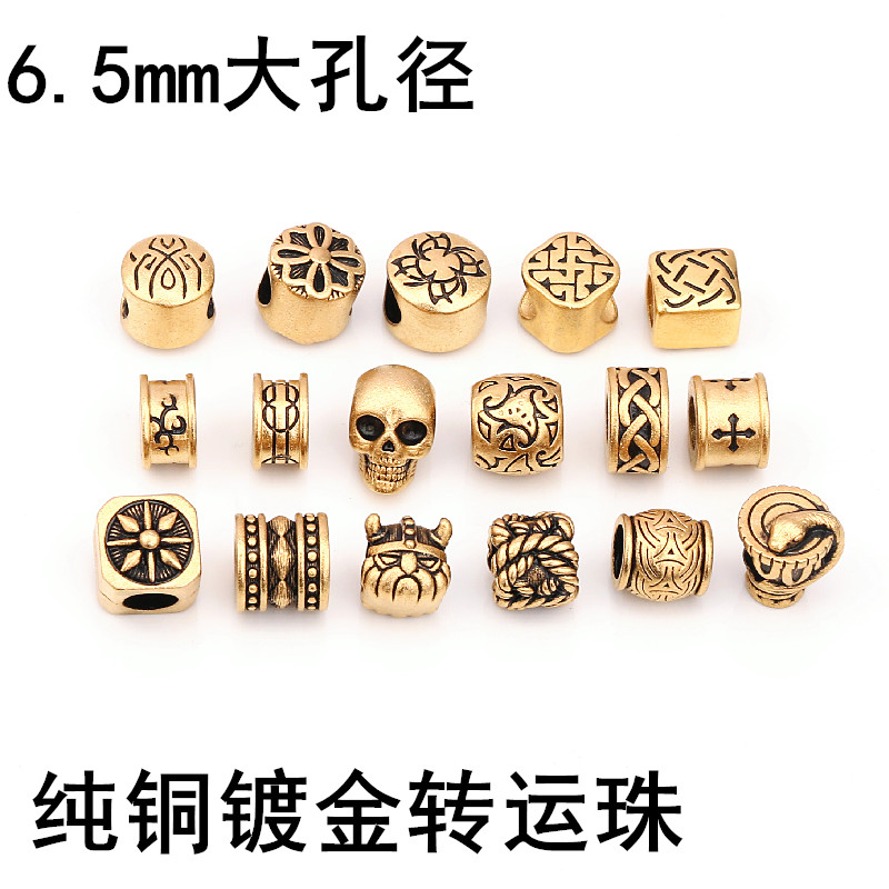 XL酷黑系列转运珠守护永恒意志团结和谐勇气办量幸运路路通配饰