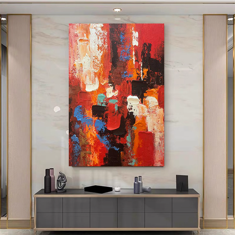 XD纯手绘油画《福运》抽象沙发酒店设计师搭配画客厅高级装饰画,家居饰品,现代装饰画,淘宝优惠券,粉丝福利购,淘宝优惠卷