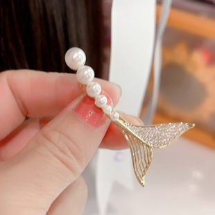 轻奢时尚 别针 新品 女鱼尾胸针韩款
