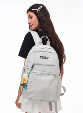 TWOEX2双肩背包初高中生上学书包通勤电脑包大容量