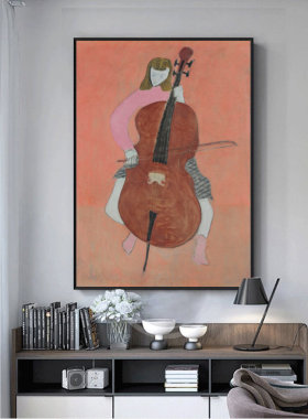 米尔顿·艾弗里Milton Avery现代简约意识流小众定制装饰画挂画