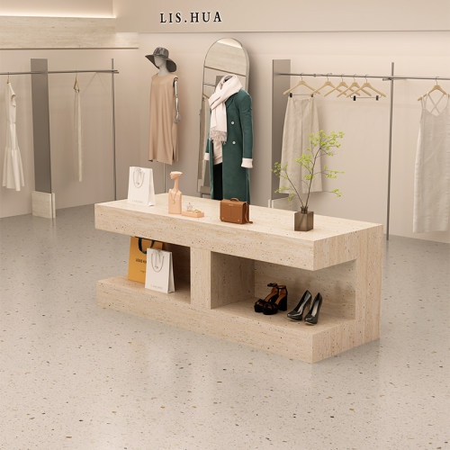 服装店中岛台展示台小型中岛