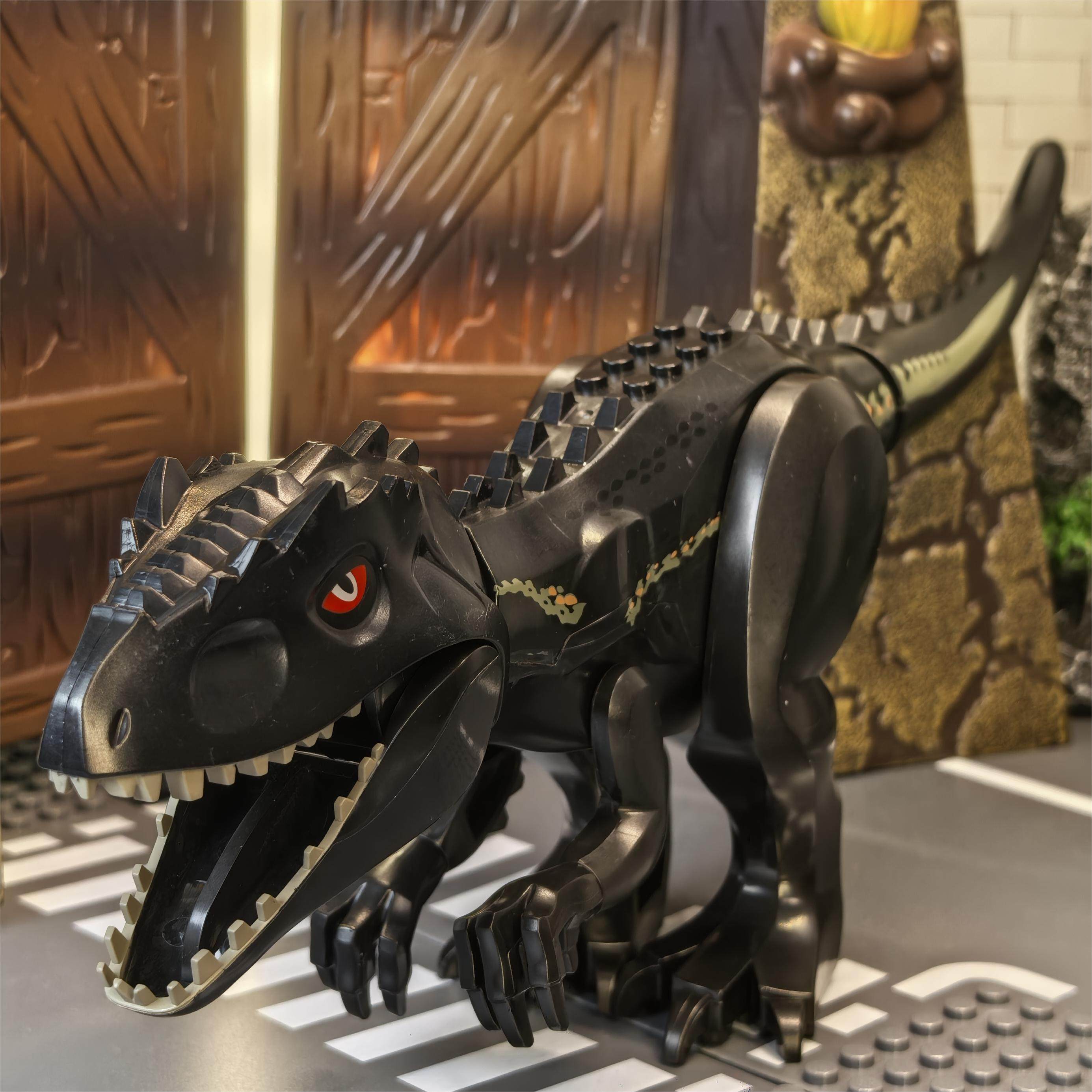 侏罗纪世界恐龙模型积木