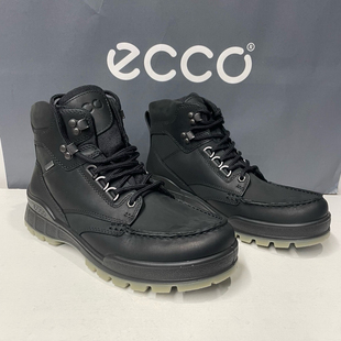 ECCO爱步男鞋秋冬GTX防水户外登山鞋防滑耐磨高帮短靴831704