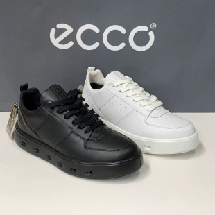 厚底小白鞋 gtx防水透气板鞋 Ecco爱步女鞋 209713街头720 41特价