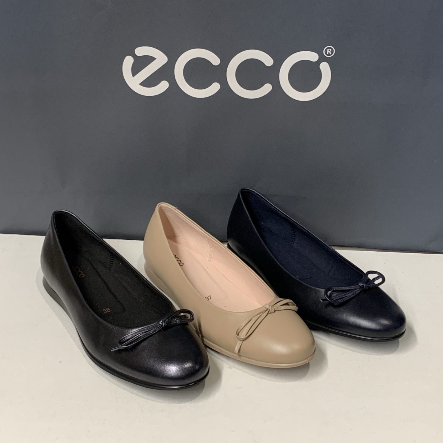 ECCO爱步单鞋女鞋船鞋平底超软皮休闲鞋芭蕾舞鞋一脚蹬271713触感,女鞋,时尚休闲鞋,淘宝优惠券,粉丝福利购,淘宝优惠卷