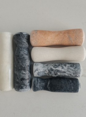 捣蒜器把手研磨棒捣药杵石臼把手蒜臼子家用研磨棒捣药杵剥蒜器