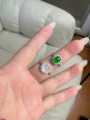白银戒指高冰