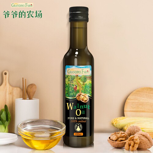 爷爷的农场核桃油宝宝营养食用油