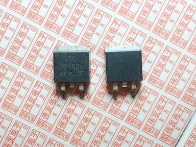 【】液晶贴片场效应管 10N65L UTC10N65L TO-263封装