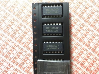 全新原装 MBI5026GF MB15026GF LED驱动芯片