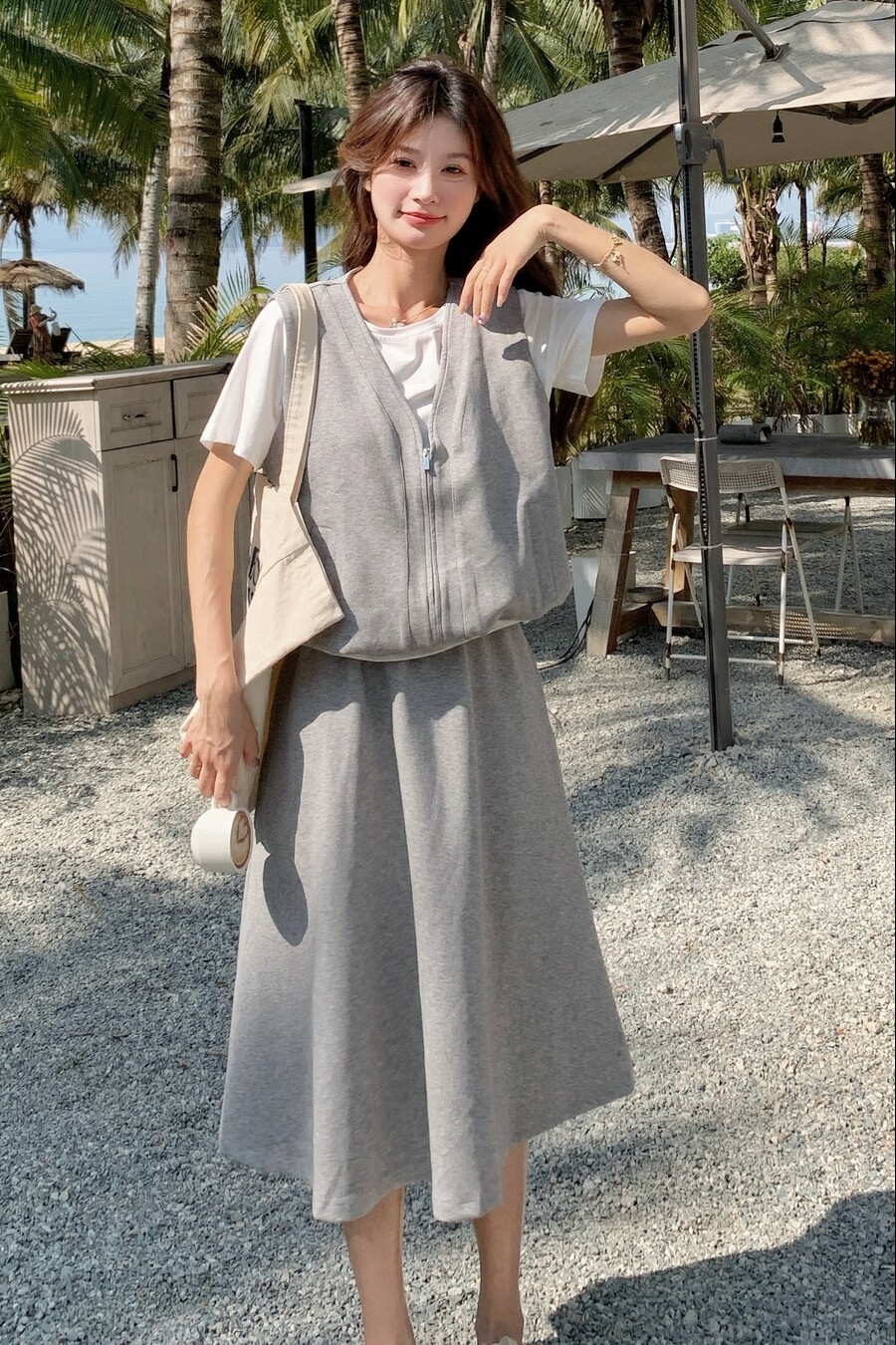 现货新款假两件上衣半裙两件套099-1086-P175-K248,女装套装/套裙,浙宝099