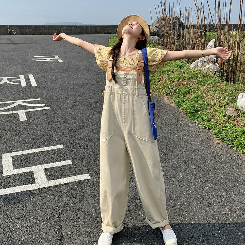 现货新款24背带裤099-D33-P115-K168,女装休闲裤,浙宝099