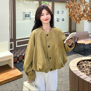 现货 26春款麂皮绒小外套099-10250-P155-K238图片